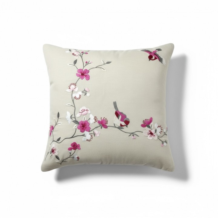 Tựa lưng thêu hoa mai cành-TMD0405067